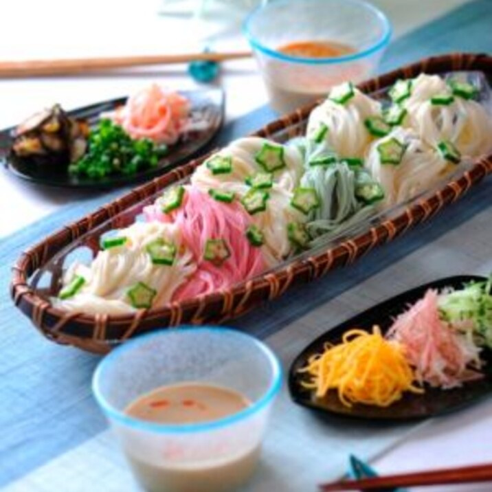 たれをアレンジ ピリ辛ごまだれそうめん レシピ 作り方 By 楽天レシピ 楽天レシピ たれをアレンジ ピリ辛ごまだれそうめん レシピ 作り方 By 楽天レシピ 楽天レシピ